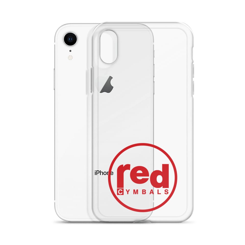 Red Cymbals Clear Case for iPhone® Clear Case for iPhone®