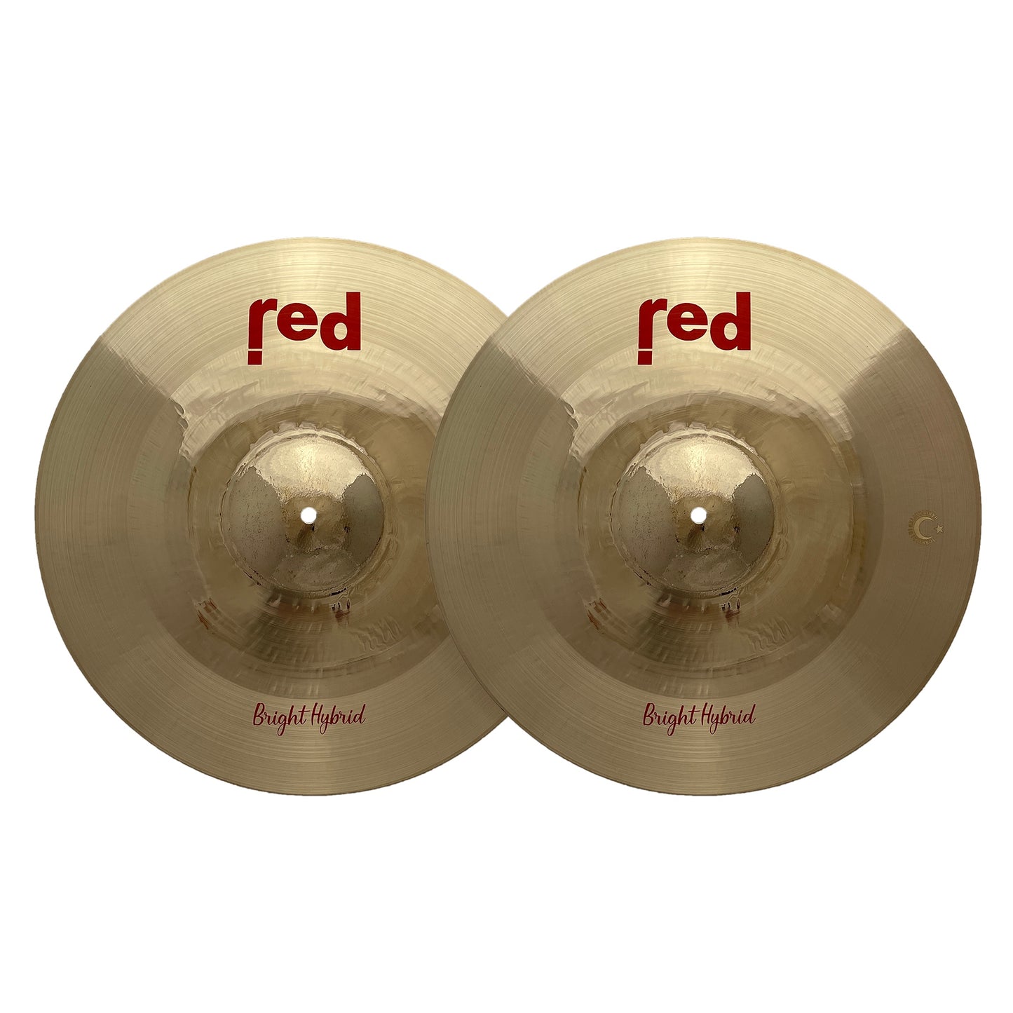 Bright Hybrid Series Hi-Hat Cymbals 15"