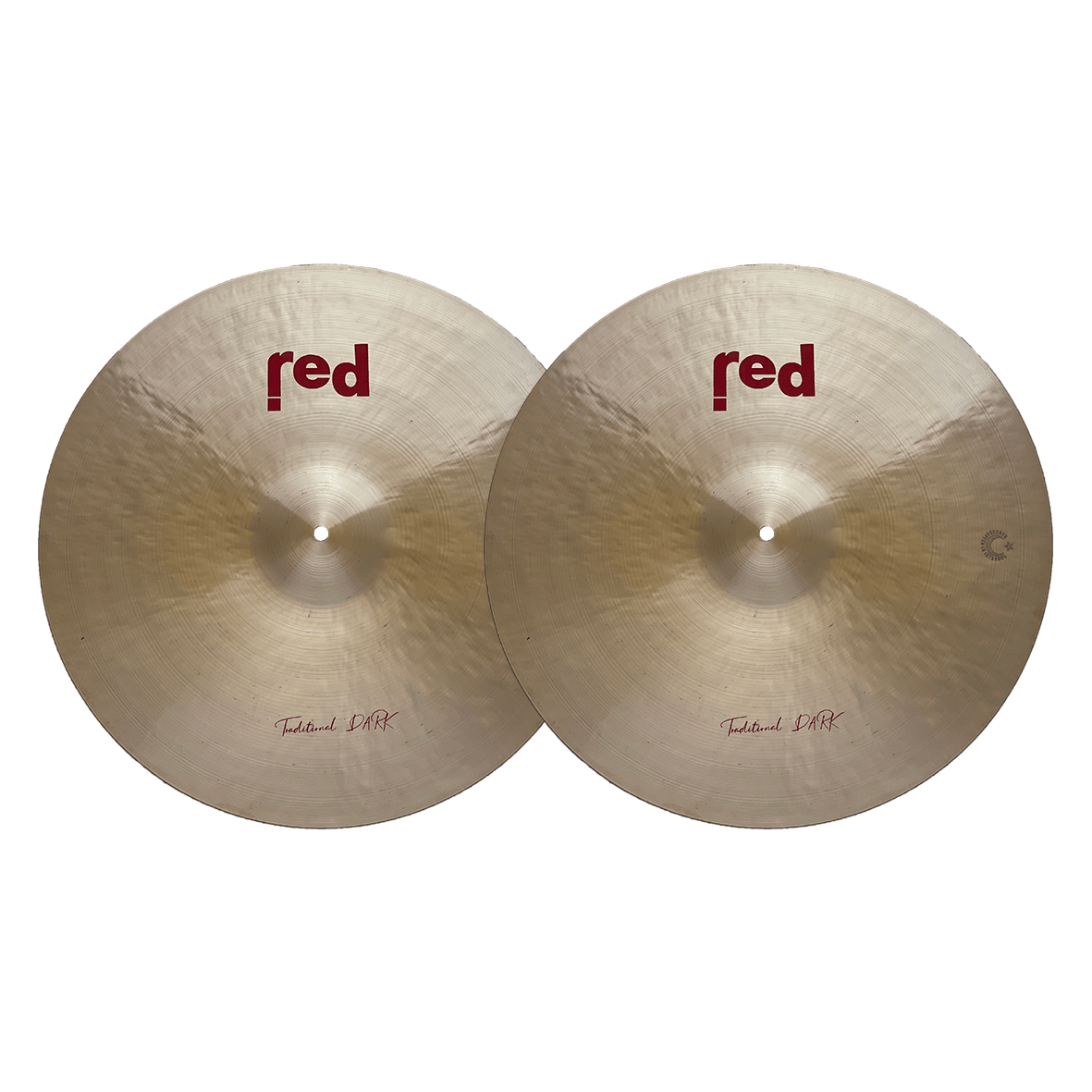 Red Cymbals Hi-Hat Cymbal Traditional Dark Series Hi-Hat Cymbals Traditional Dark Series Hi-Hat Cymbals