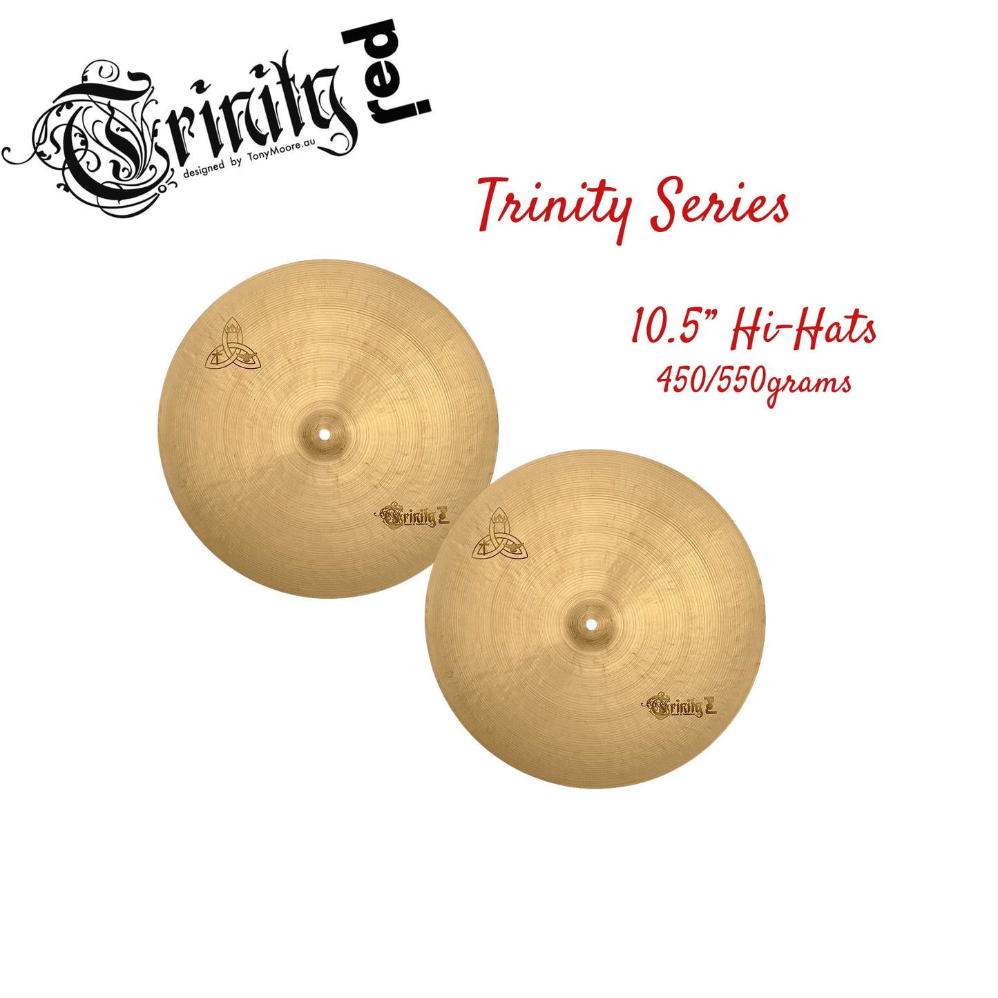 Red Cymbals Trinity Series Cymbals Trinity Series Cymbals Trinity Series Curated Set 