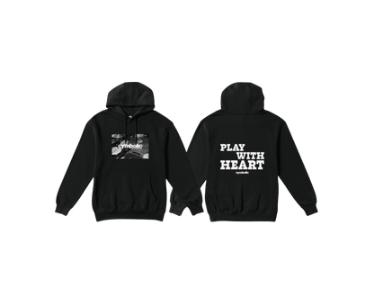 Red Cymbals Hoodie Cymbolic 'Play With Heart' Graphic Hoodie or Tshirt Cymbolic 'Play With Heart' Graphic Hoodie or Tshirt