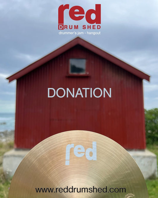 Red Cymbals Donation Red Shed Donation Red Shed Donation