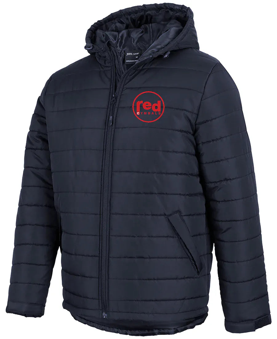 Red Cymbals Puffer Jacket Red Cymbals Puffer Jacket / Vest Red Cymbals Puffer Jacket / Vest