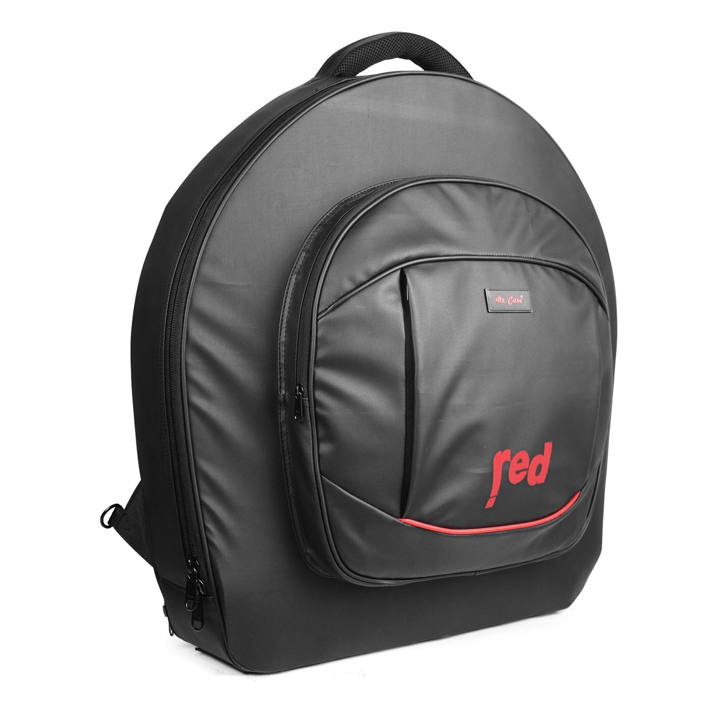 Red Deluxe Cymbal Bag / Case 22", 24" or 26" Black
