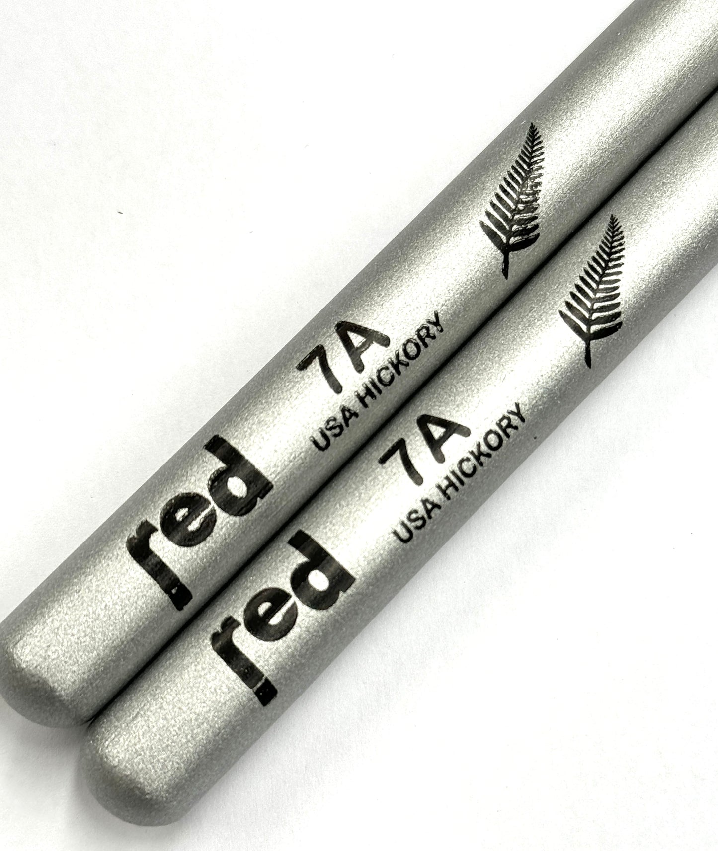 Red Cymbals Drum Sticks Red Drumsticks Silver Fern Sticks Black or Silver Red Drumsticks Silver Fern Sticks Black or Silver