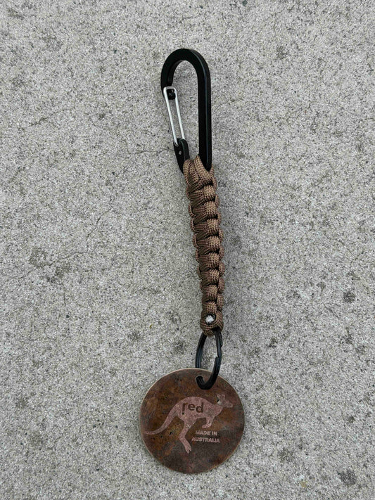 Red Cymbals  Red Cymbals Keyring Red Cymbals Keyring