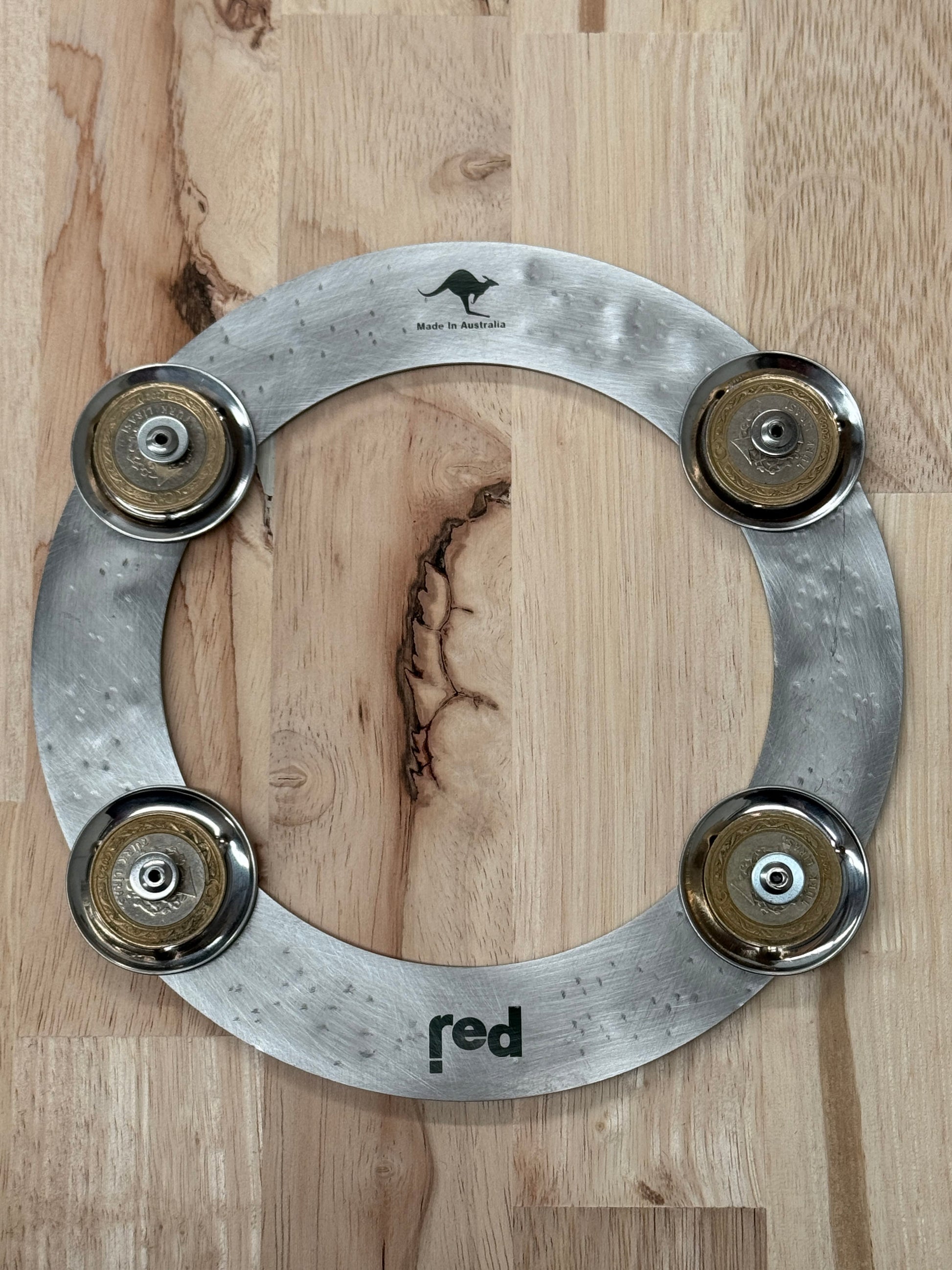 Red Cymbals Jingle Ring Jingles 14" Snare Ring or 6.75" Money Jingle Ring Jingles 14" Snare Ring or 6.75" Money Jingle Ring
