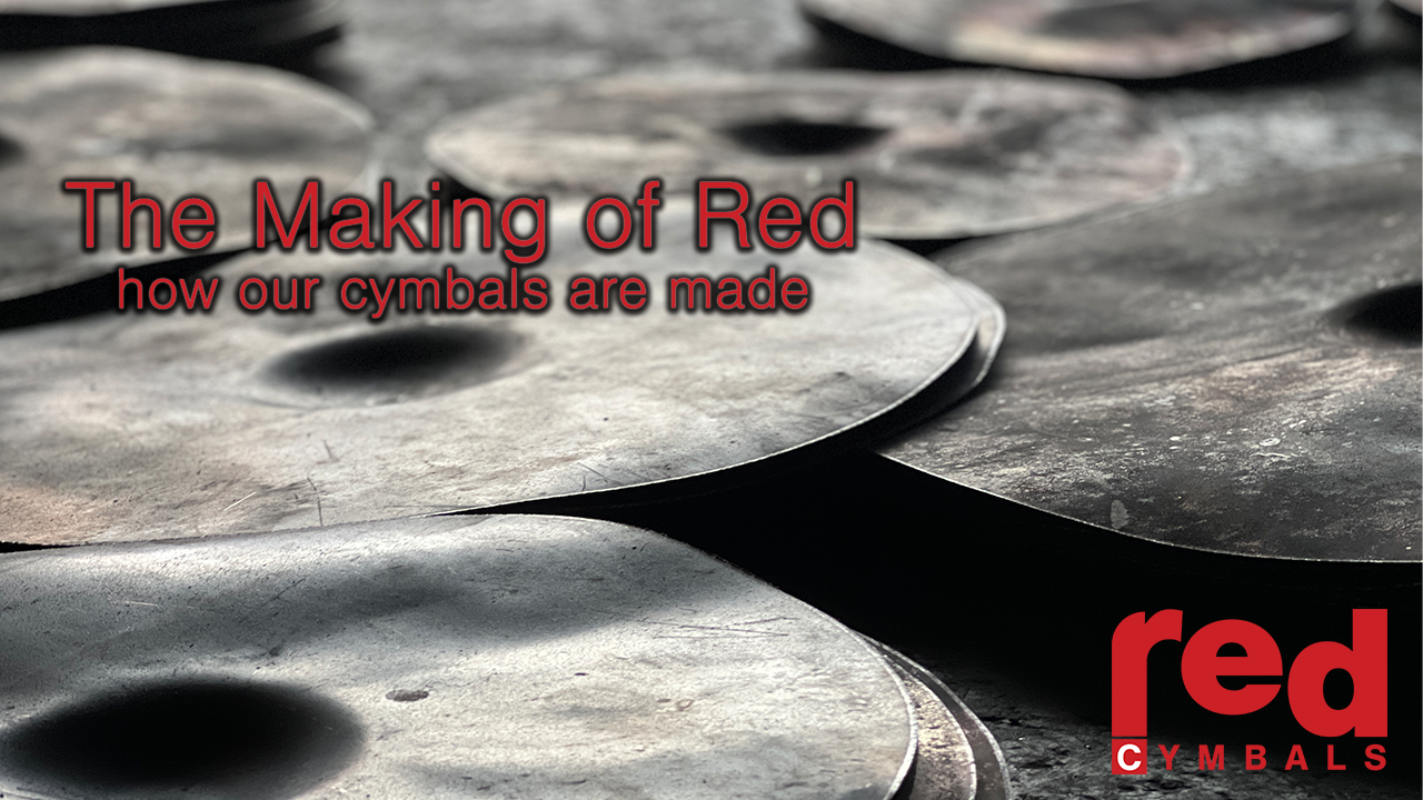 Load video: Watch: The Making of Red Cymbals — behind-the-scenes of bronze cymbal craftsmanship in our workshop