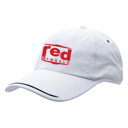 Red Cymbals Cap Hats / Caps - Red For Your Head - Made in Australia Red Cymbals Hats & Beanies - Red For Your Head 