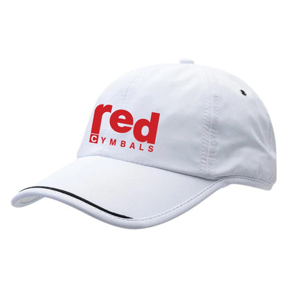 Red Cymbals Cap Hats / Caps - Red For Your Head - Made in Australia Red Cymbals Hats & Beanies - Red For Your Head 