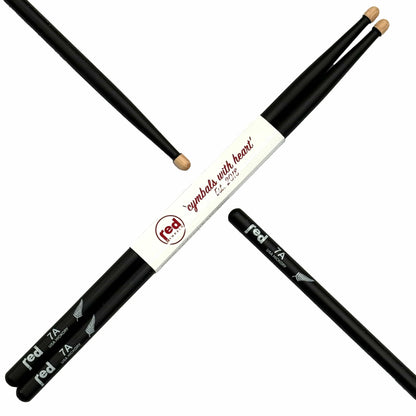 Red Cymbals Drum Sticks Red Drumsticks Silver Fern Sticks Black or Silver Red Drumsticks Silver Fern Sticks Black or Silver