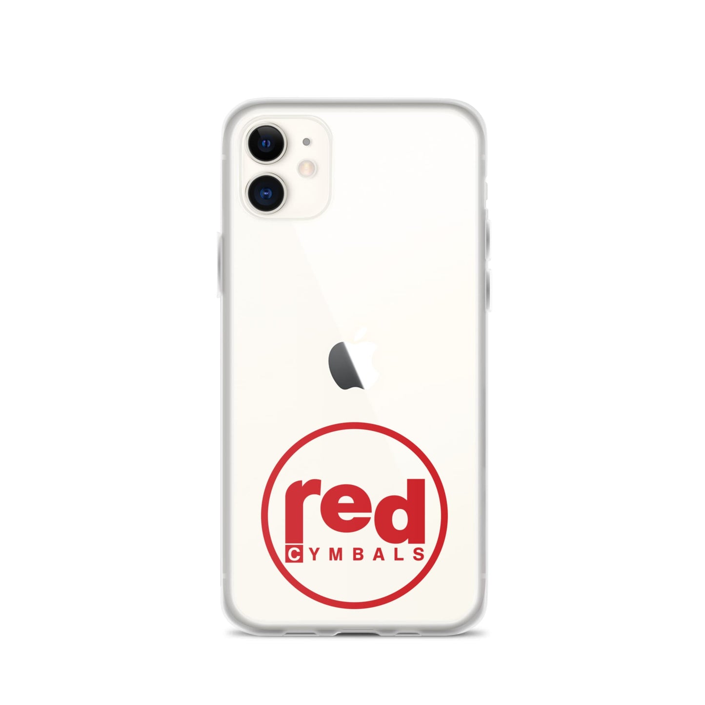 Red Cymbals  Mobile Phone Case Clear Case for iPhone® Clear Case for iPhone®