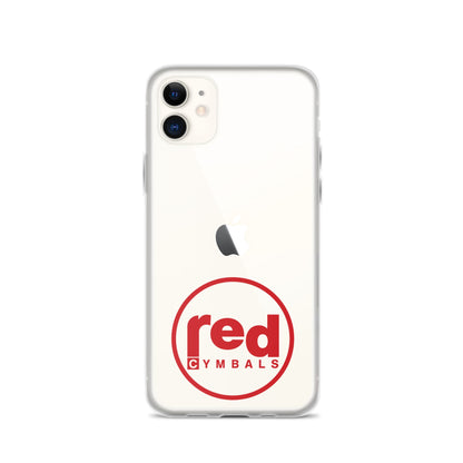 Red Cymbals  Mobile Phone Case Clear Case for iPhone® Clear Case for iPhone®