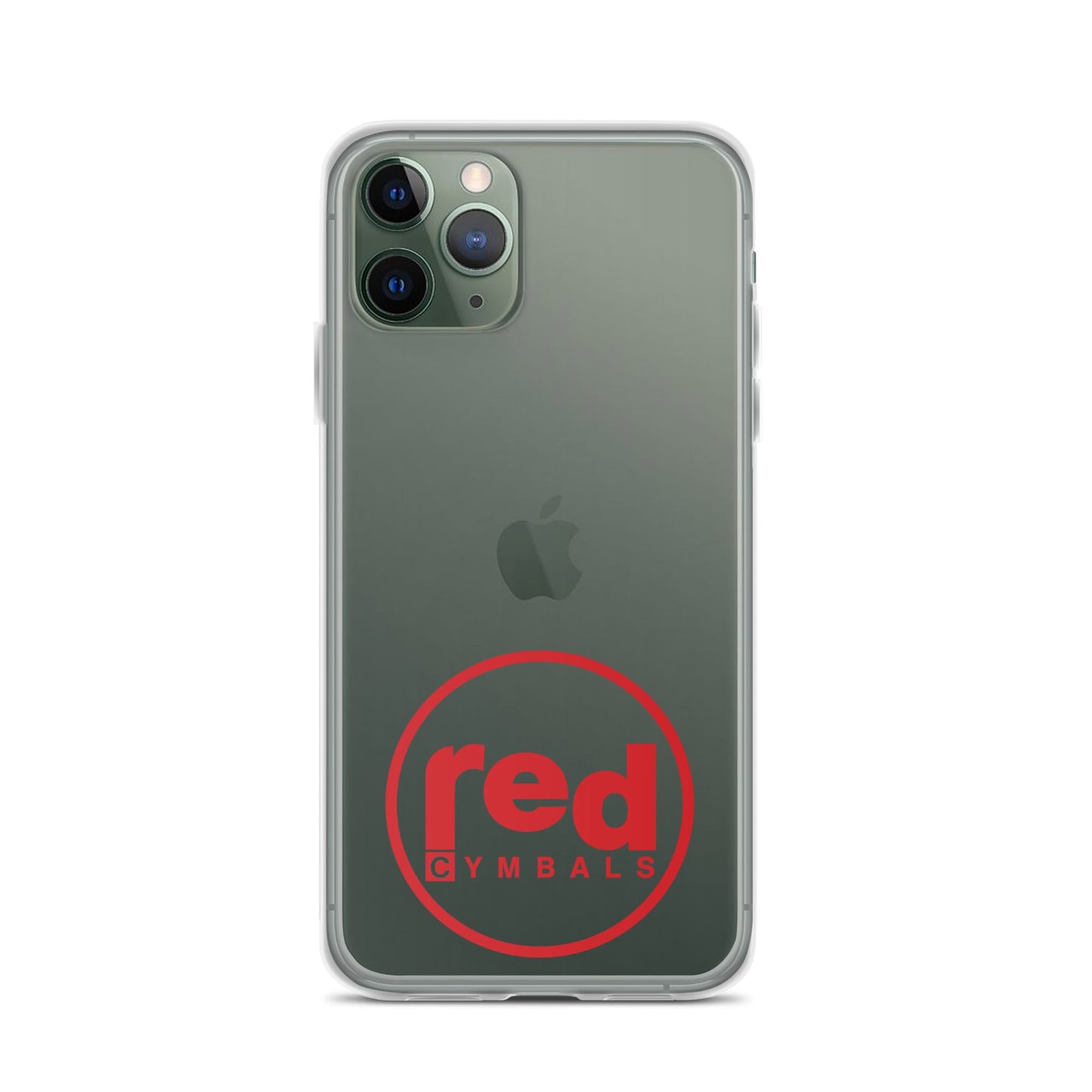 Red Cymbals  Mobile Phone Case Clear Case for iPhone® Clear Case for iPhone®