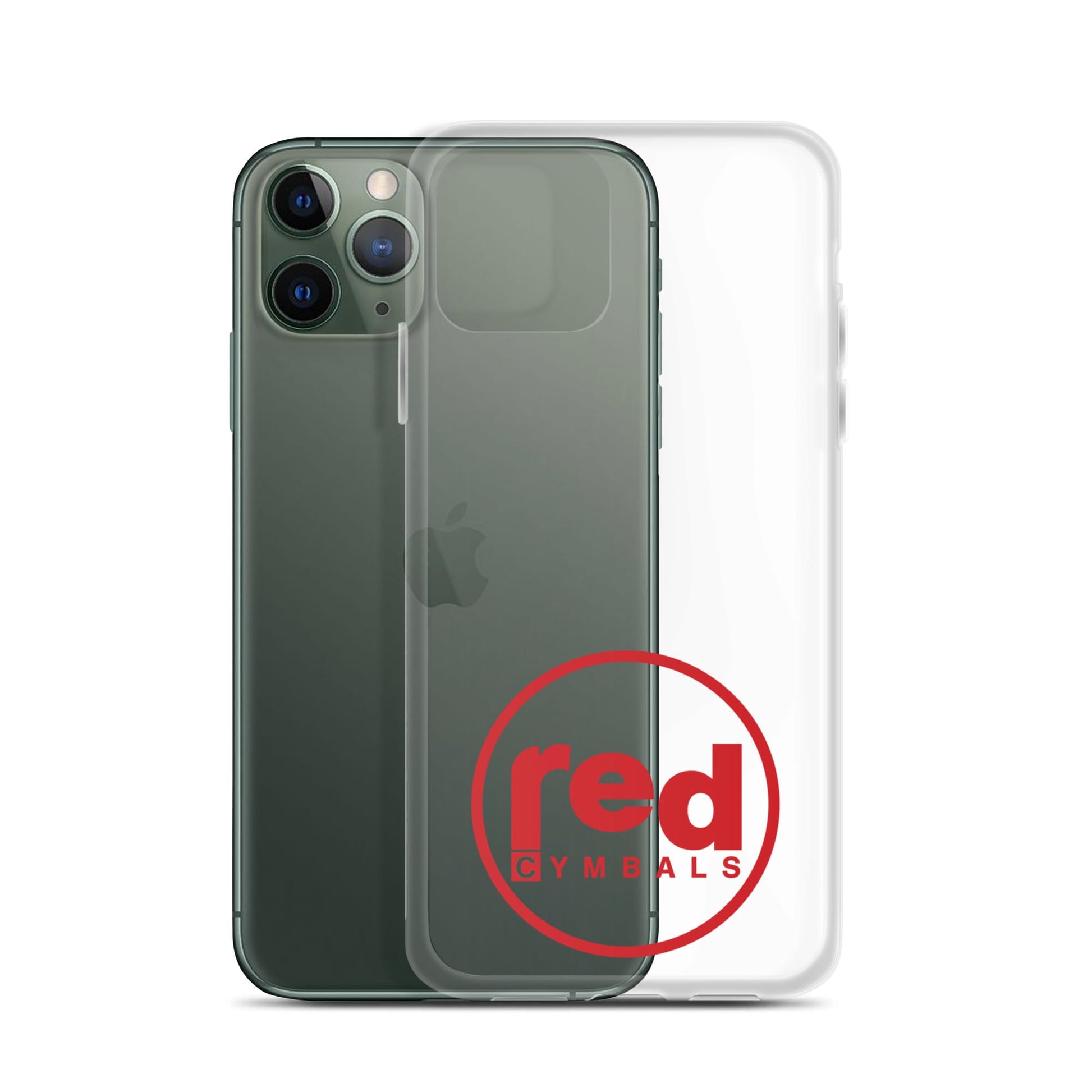 Red Cymbals  Mobile Phone Case Clear Case for iPhone® Clear Case for iPhone®