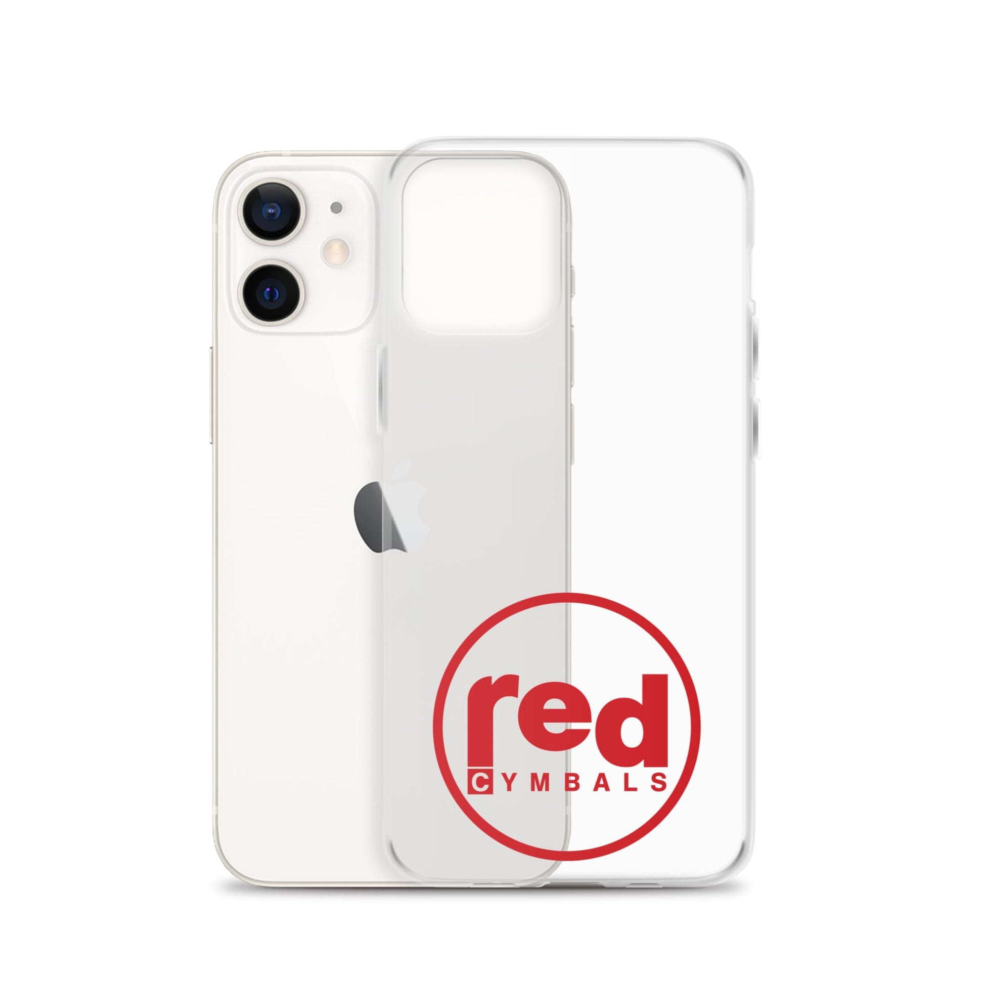 Red Cymbals  Mobile Phone Case Clear Case for iPhone® Clear Case for iPhone®