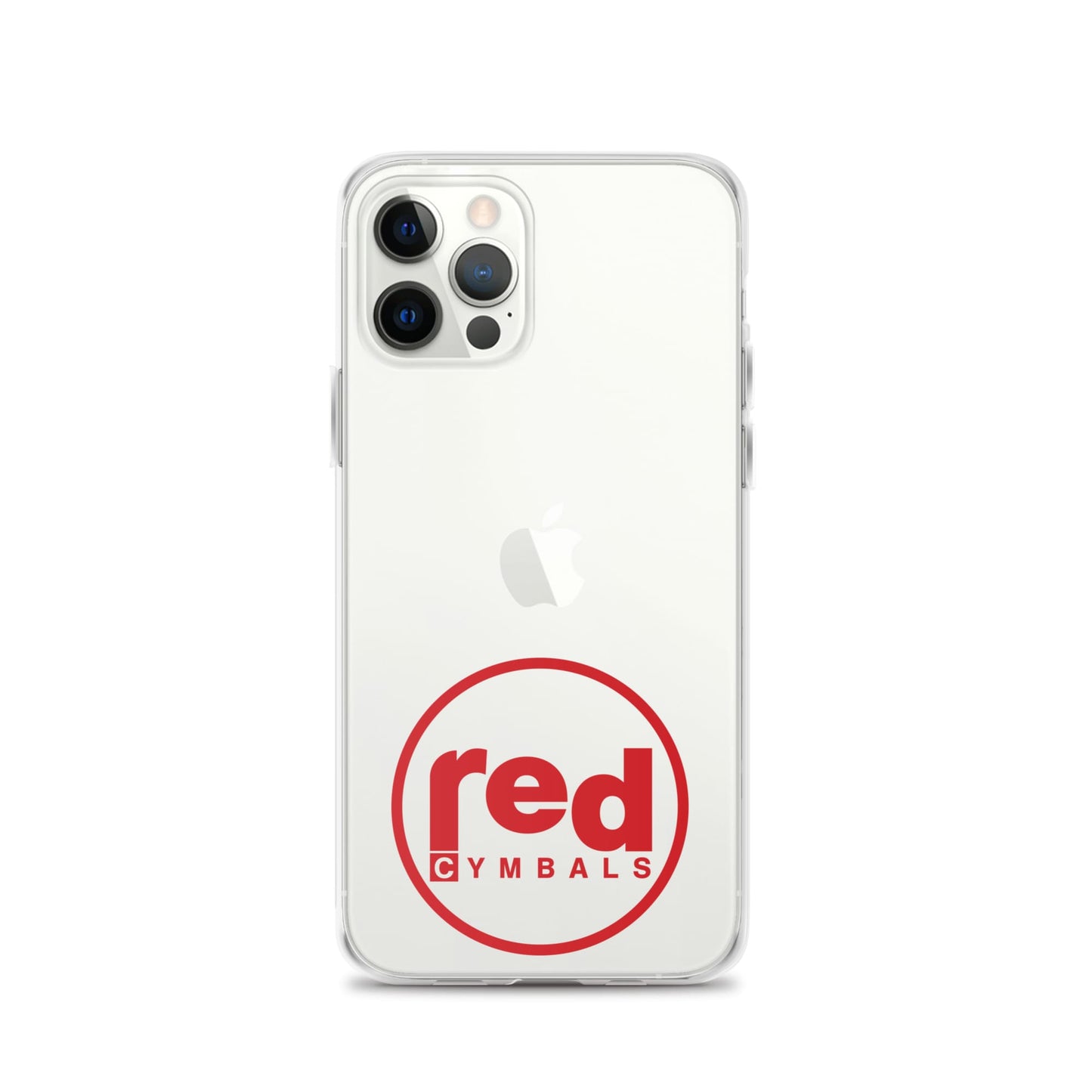 Red Cymbals  Mobile Phone Case Clear Case for iPhone® Clear Case for iPhone®