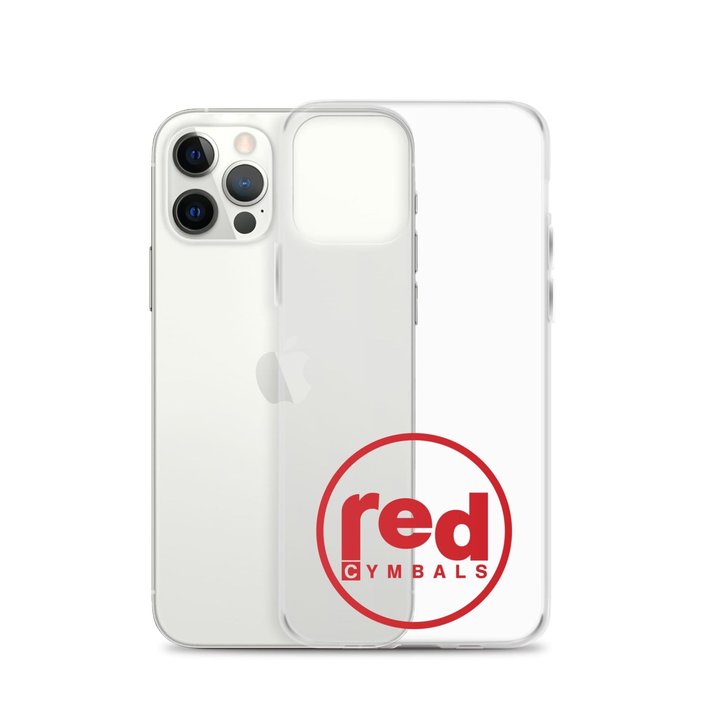Red Cymbals  Mobile Phone Case Clear Case for iPhone® Clear Case for iPhone®