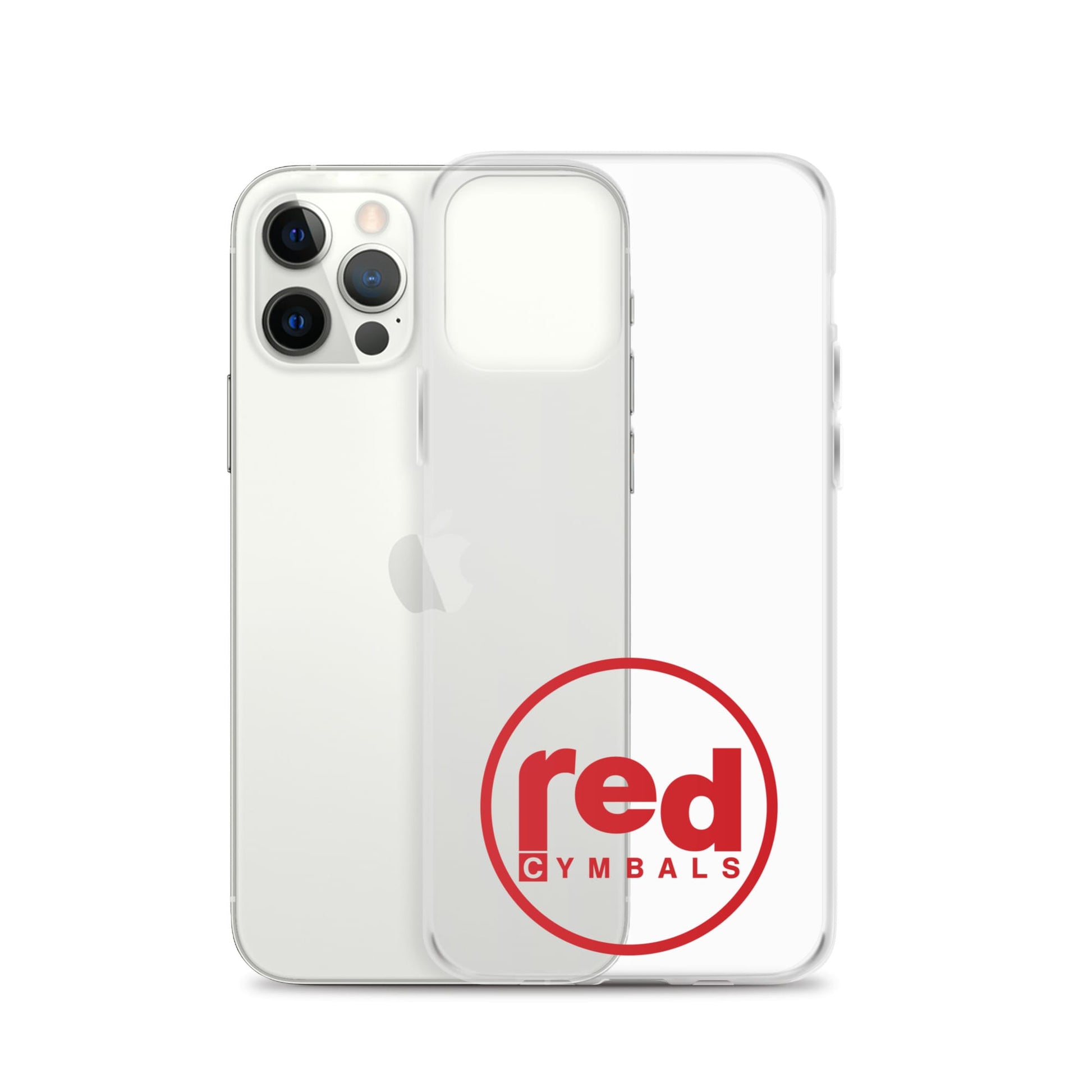 Red Cymbals  Mobile Phone Case Clear Case for iPhone® Clear Case for iPhone®
