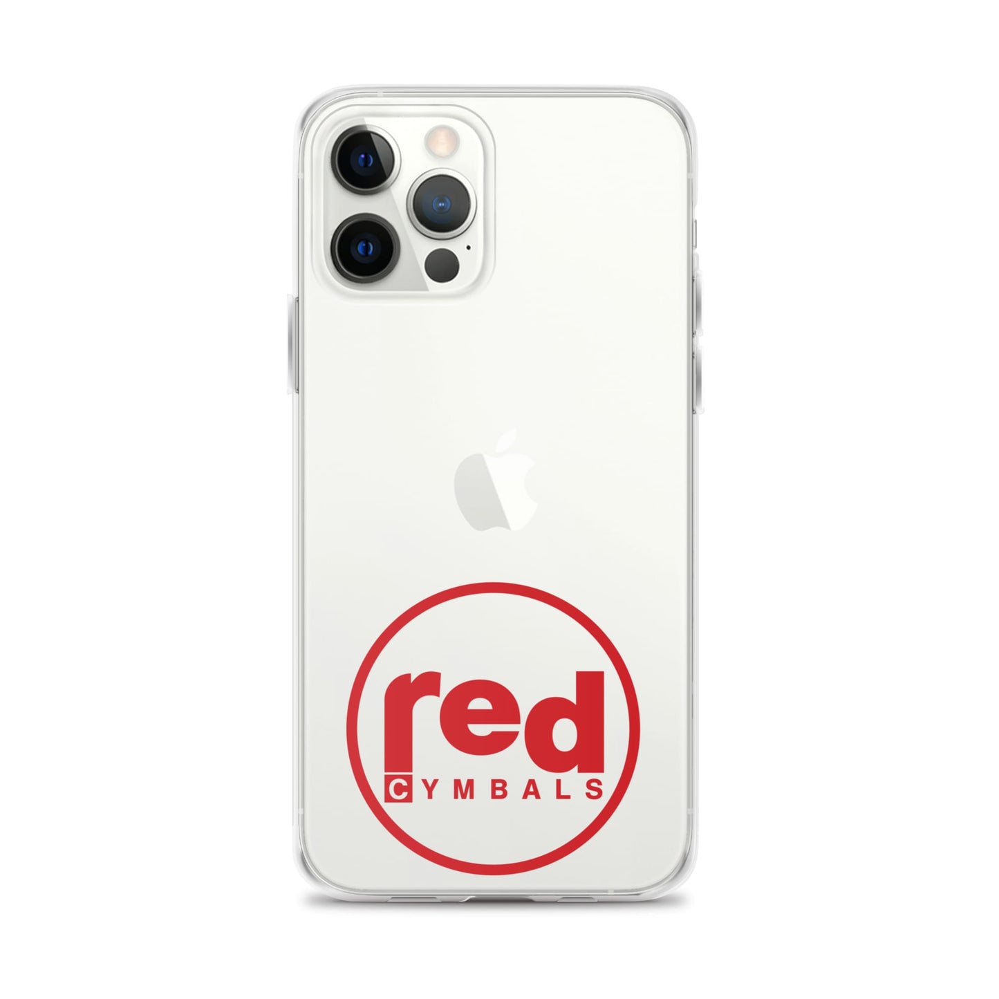 Red Cymbals  Mobile Phone Case Clear Case for iPhone® Clear Case for iPhone®