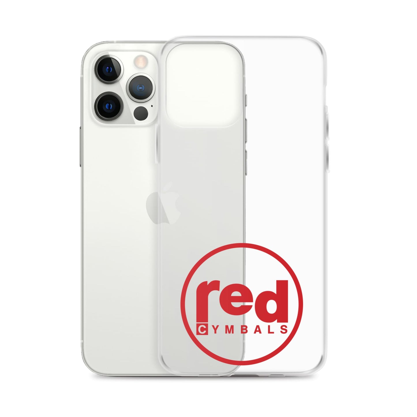 Red Cymbals  Mobile Phone Case Clear Case for iPhone® Clear Case for iPhone®
