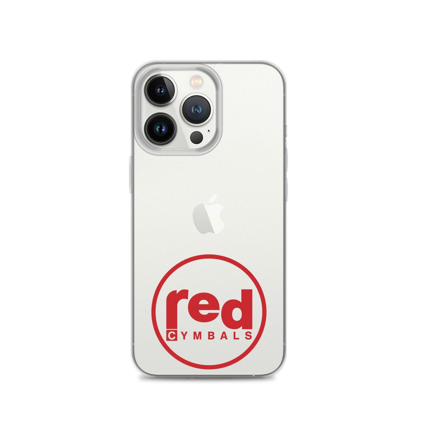 Red Cymbals  Mobile Phone Case Clear Case for iPhone® Clear Case for iPhone®