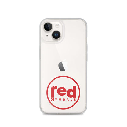 Red Cymbals  Mobile Phone Case Clear Case for iPhone® Clear Case for iPhone®