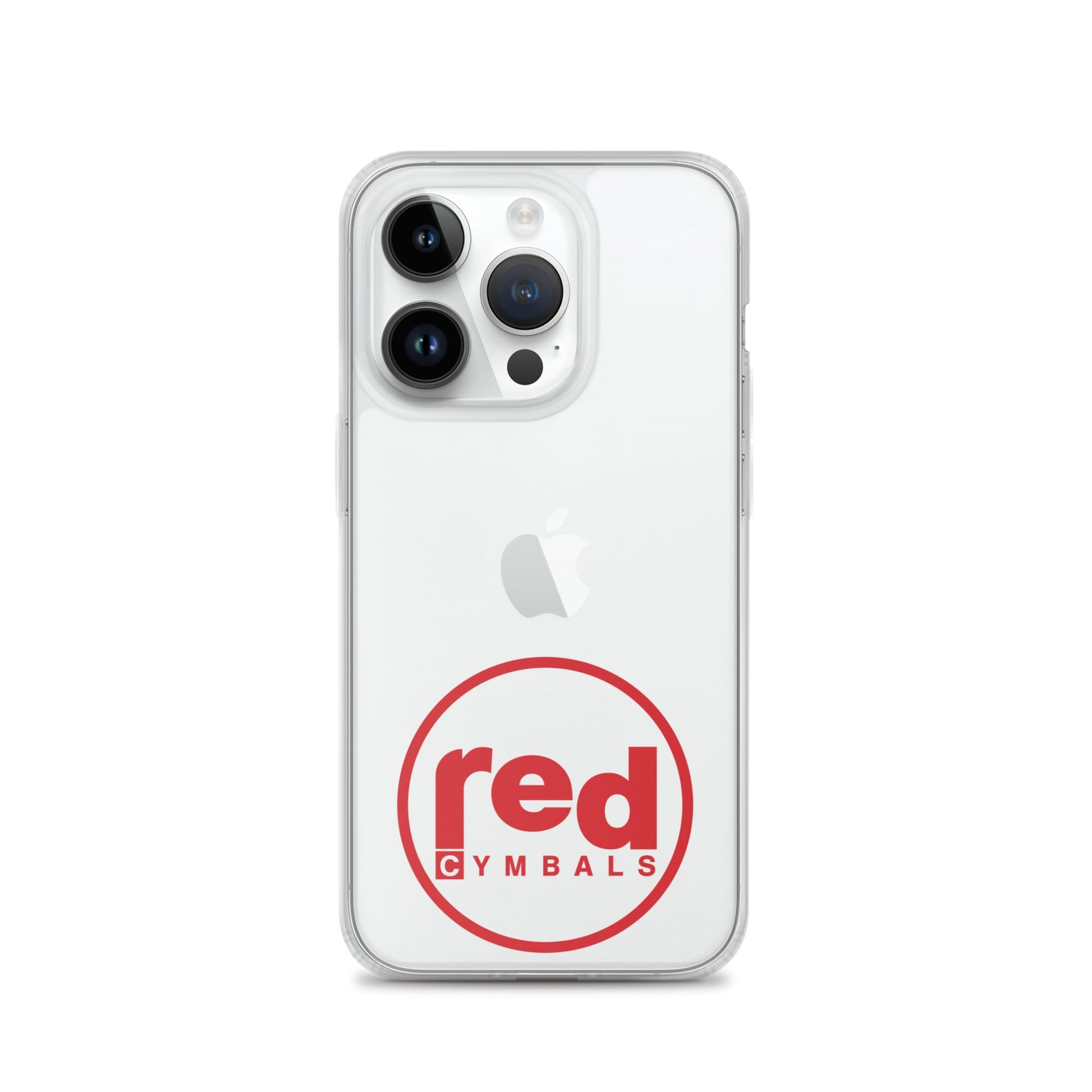 Red Cymbals  Mobile Phone Case Clear Case for iPhone® Clear Case for iPhone®