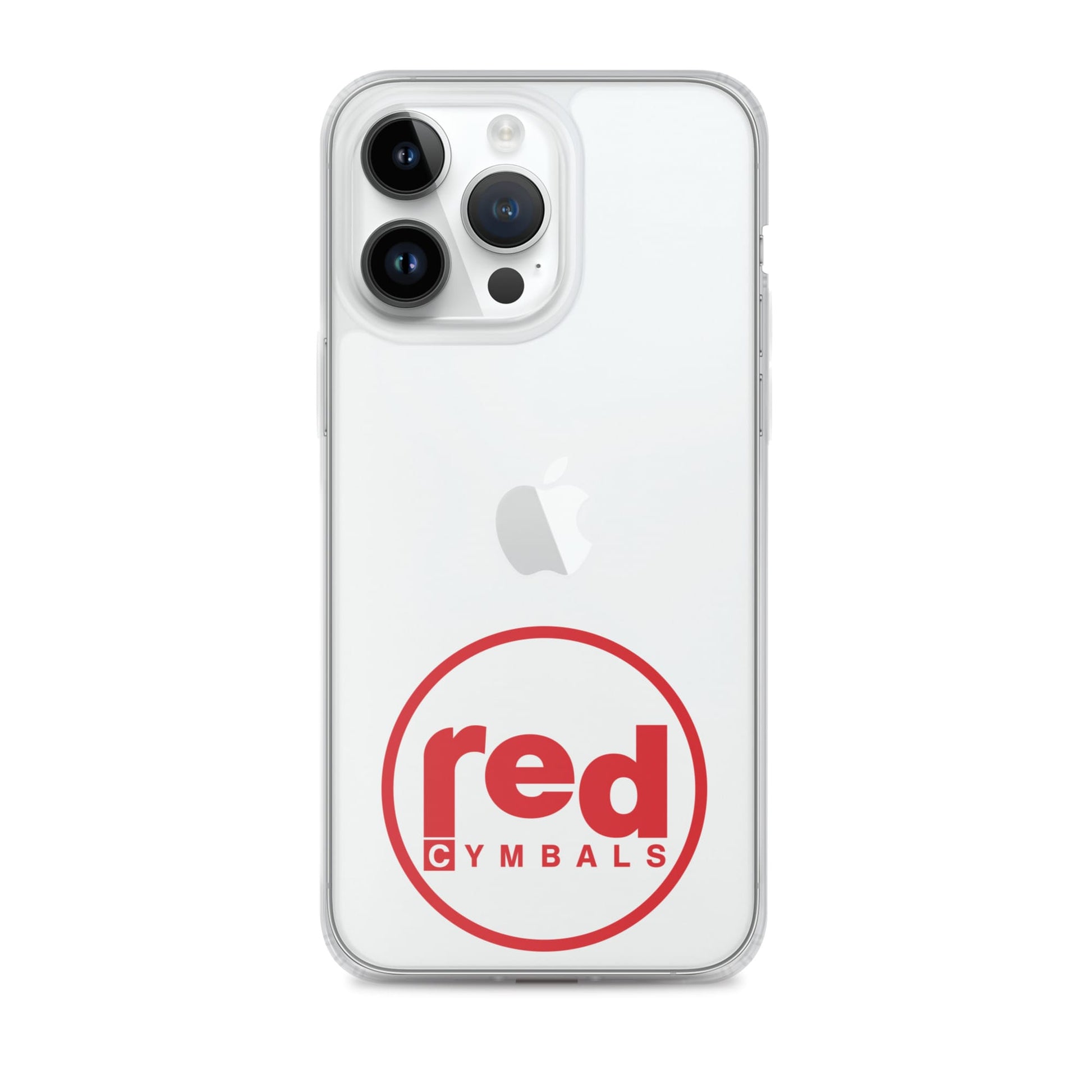 Red Cymbals  Mobile Phone Case Clear Case for iPhone® Clear Case for iPhone®