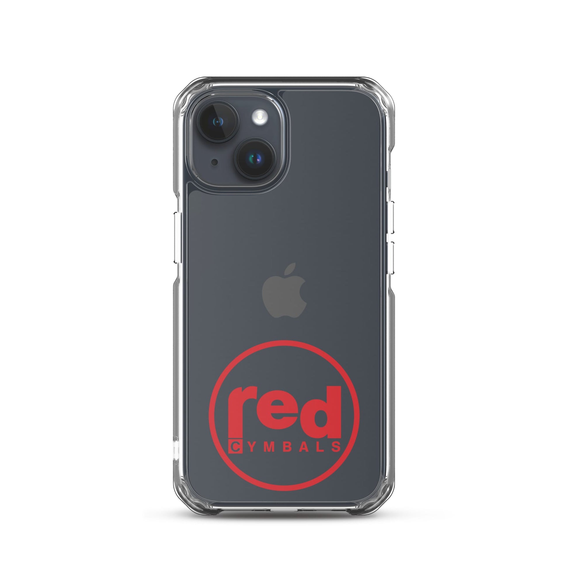 Red Cymbals  Mobile Phone Case Clear Case for iPhone® Clear Case for iPhone®