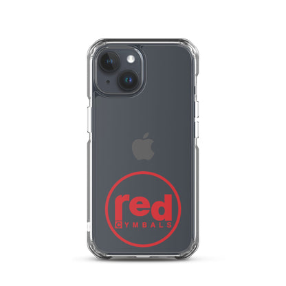 Red Cymbals  Mobile Phone Case Clear Case for iPhone® Clear Case for iPhone®