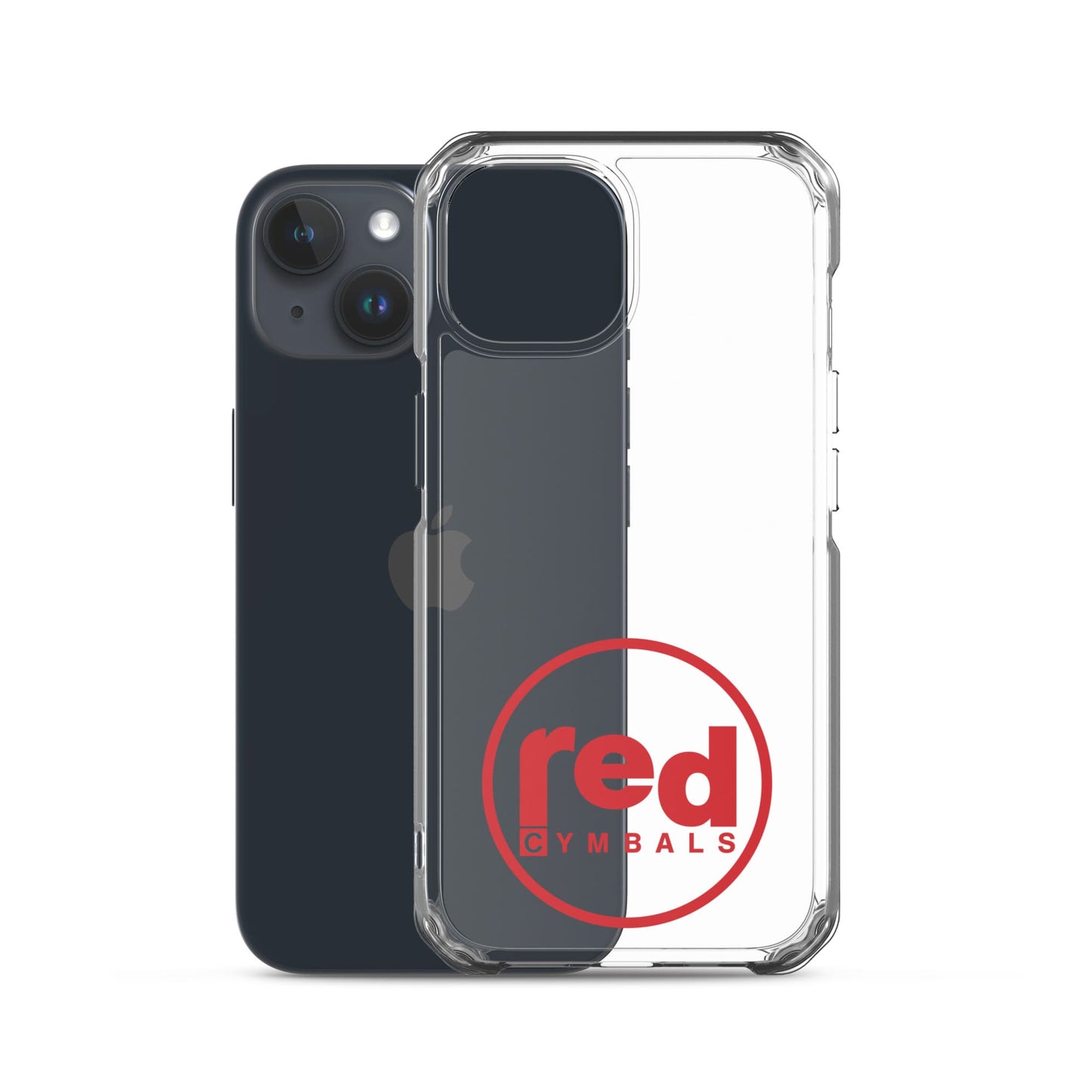 Red Cymbals  Mobile Phone Case Clear Case for iPhone® Clear Case for iPhone®