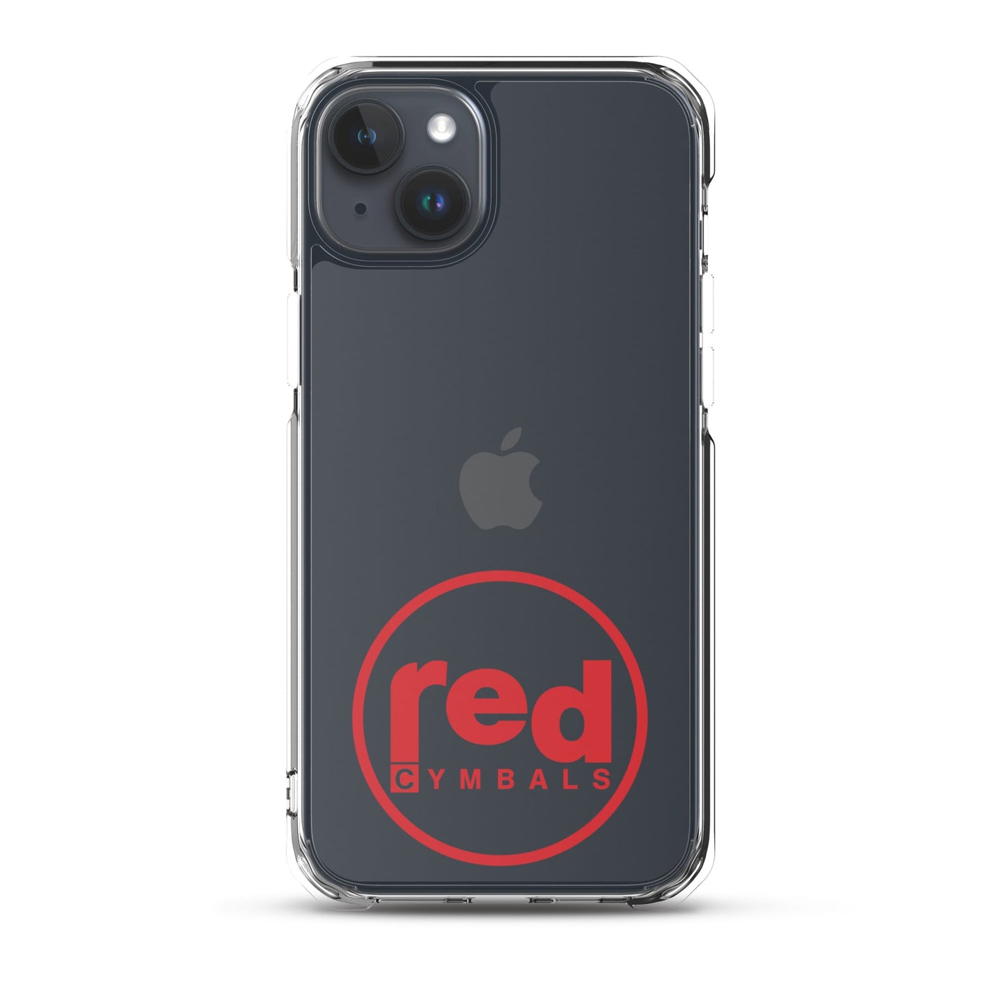 Red Cymbals  Mobile Phone Case Clear Case for iPhone® Clear Case for iPhone®