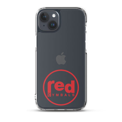 Red Cymbals  Mobile Phone Case Clear Case for iPhone® Clear Case for iPhone®