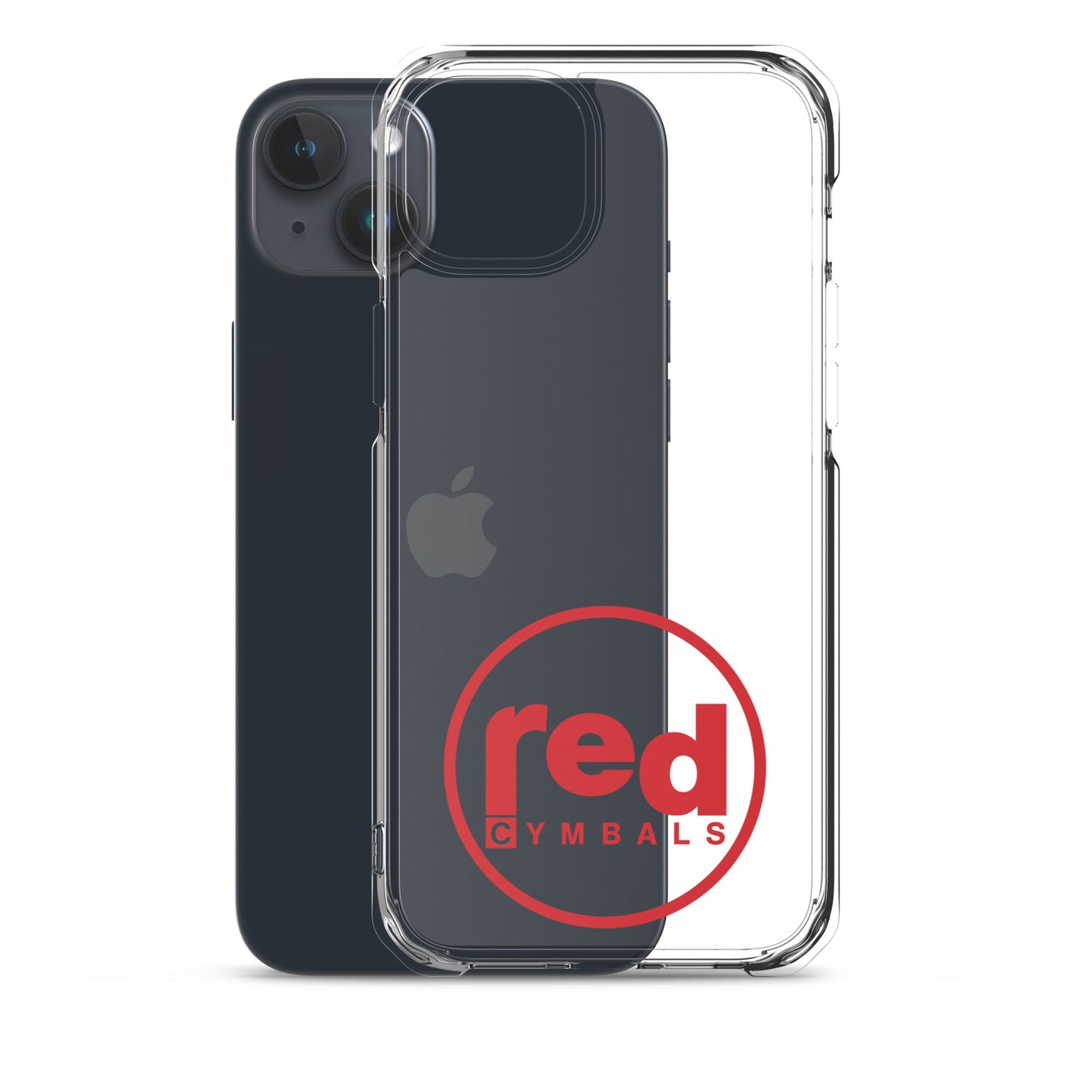 Red Cymbals  Mobile Phone Case Clear Case for iPhone® Clear Case for iPhone®