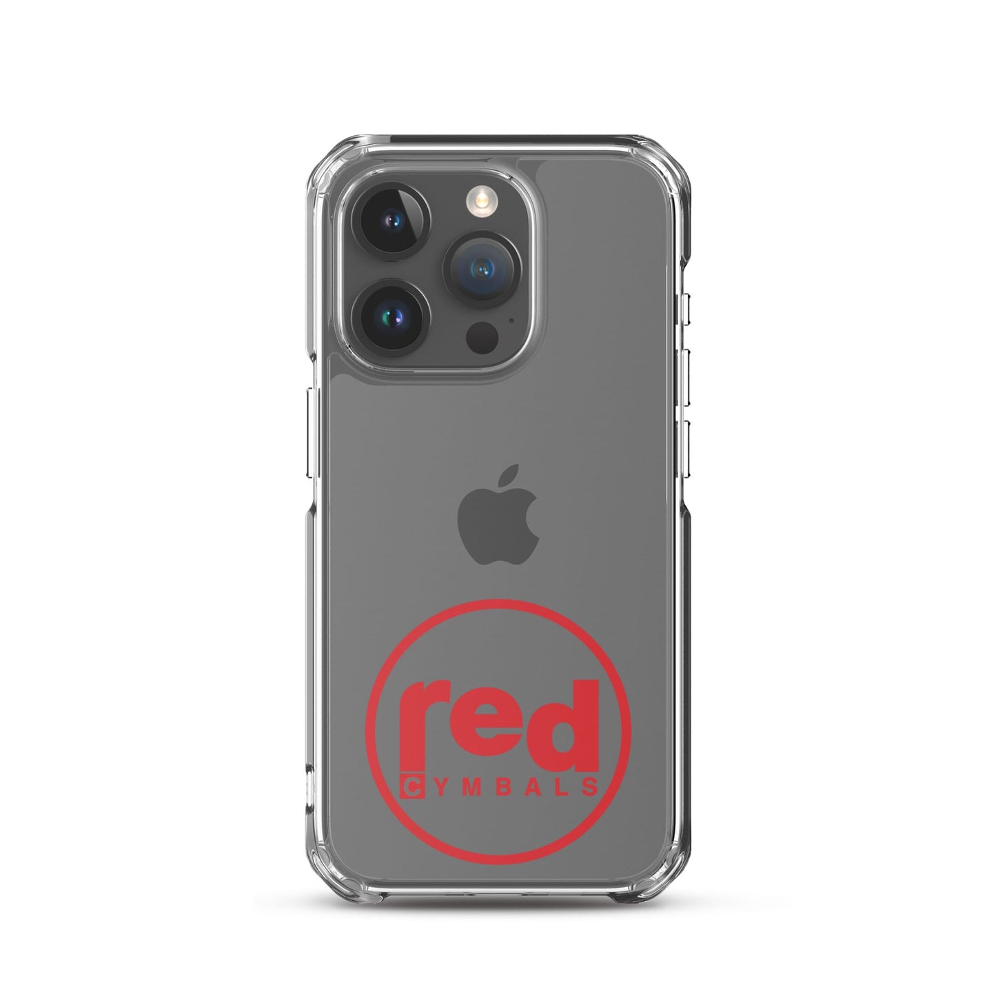 Red Cymbals  Mobile Phone Case Clear Case for iPhone® Clear Case for iPhone®