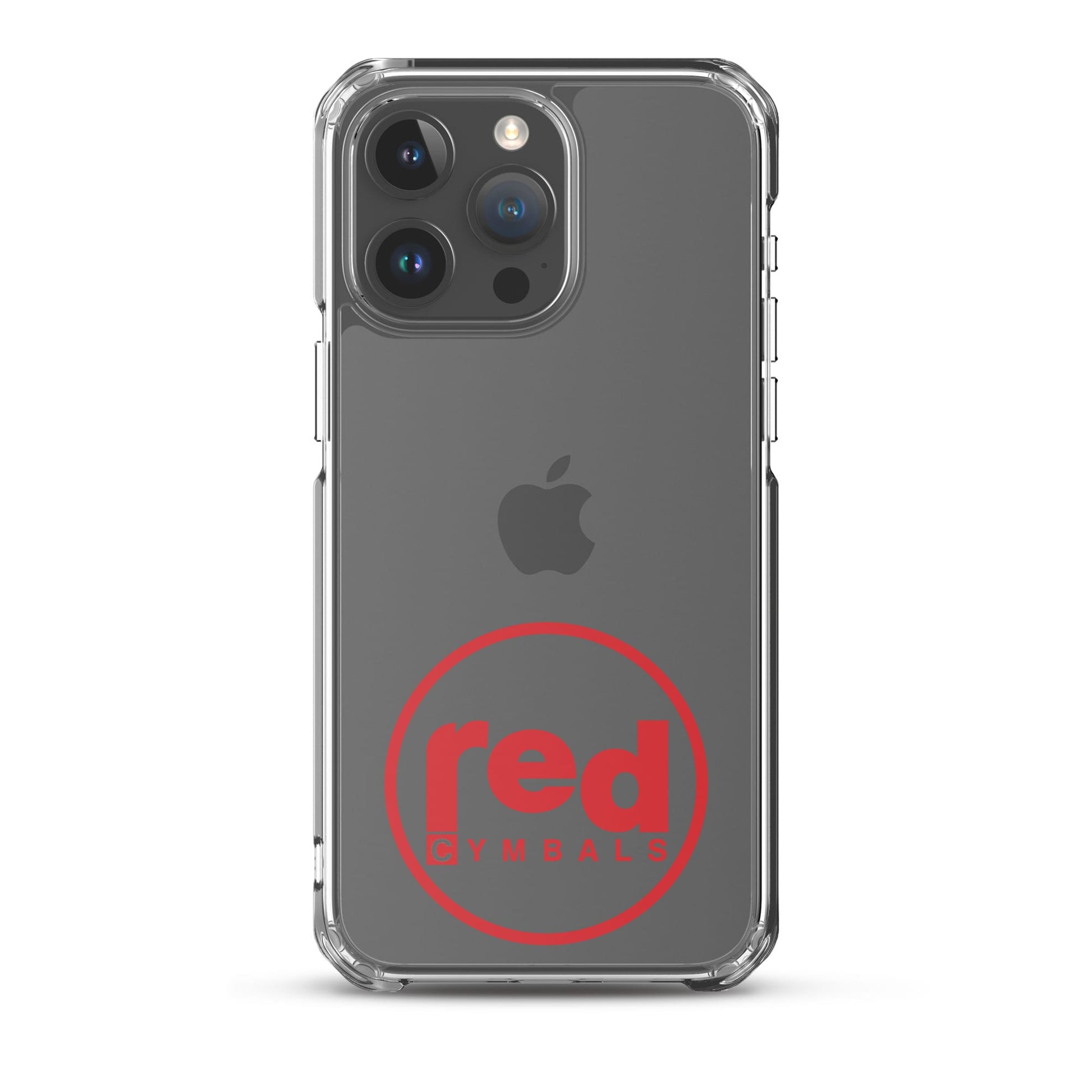 Red Cymbals  Mobile Phone Case Clear Case for iPhone® Clear Case for iPhone®