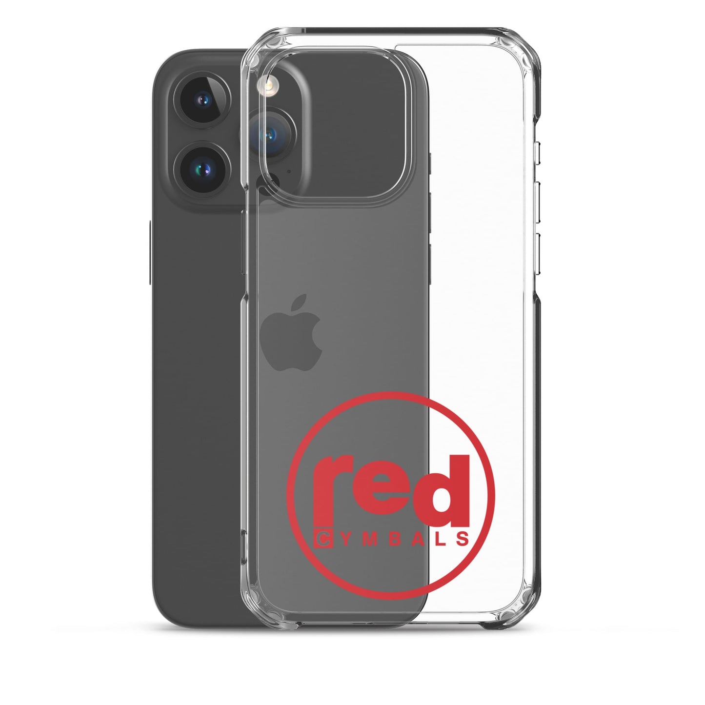 Red Cymbals  Mobile Phone Case Clear Case for iPhone® Clear Case for iPhone®