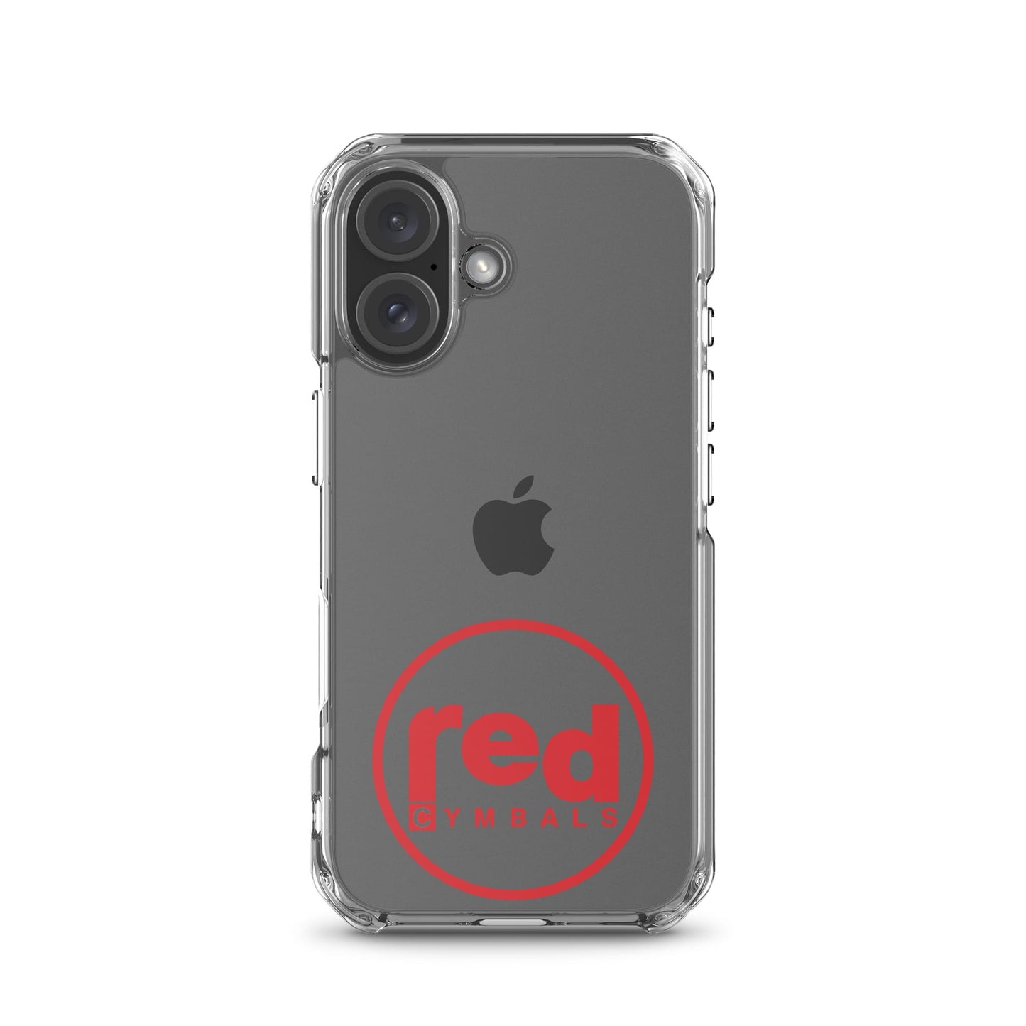Red Cymbals  Clear Case for iPhone® Clear Case for iPhone®