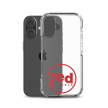 Red Cymbals  Mobile Phone Case Clear Case for iPhone® Clear Case for iPhone®