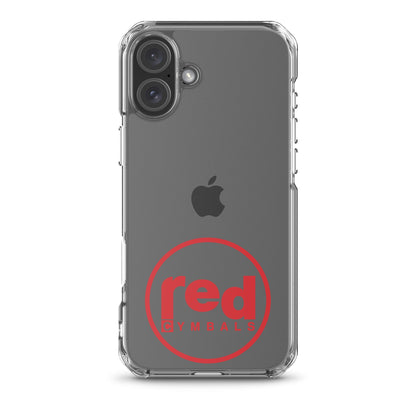 Red Cymbals  Mobile Phone Case Clear Case for iPhone® Clear Case for iPhone®