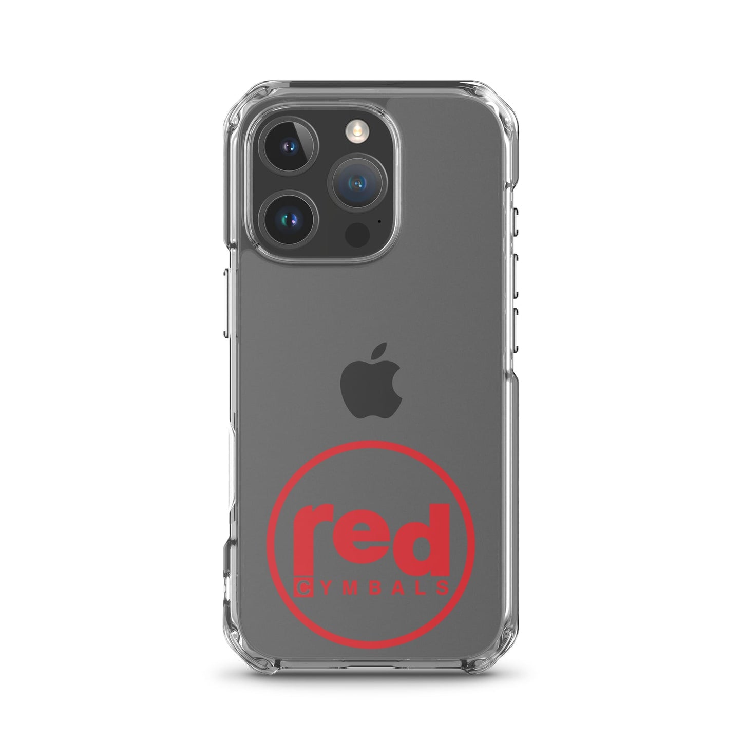 Red Cymbals  Mobile Phone Case Clear Case for iPhone® Clear Case for iPhone®