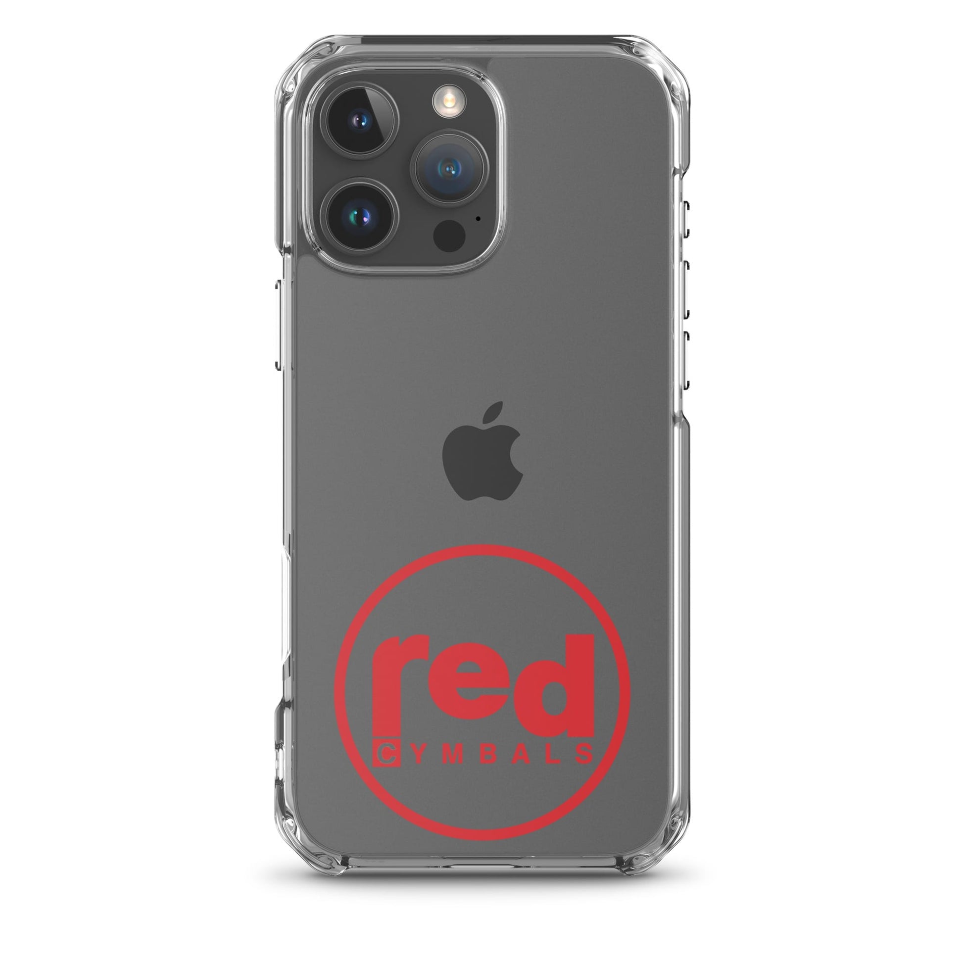 Red Cymbals  Mobile Phone Case Clear Case for iPhone® Clear Case for iPhone®
