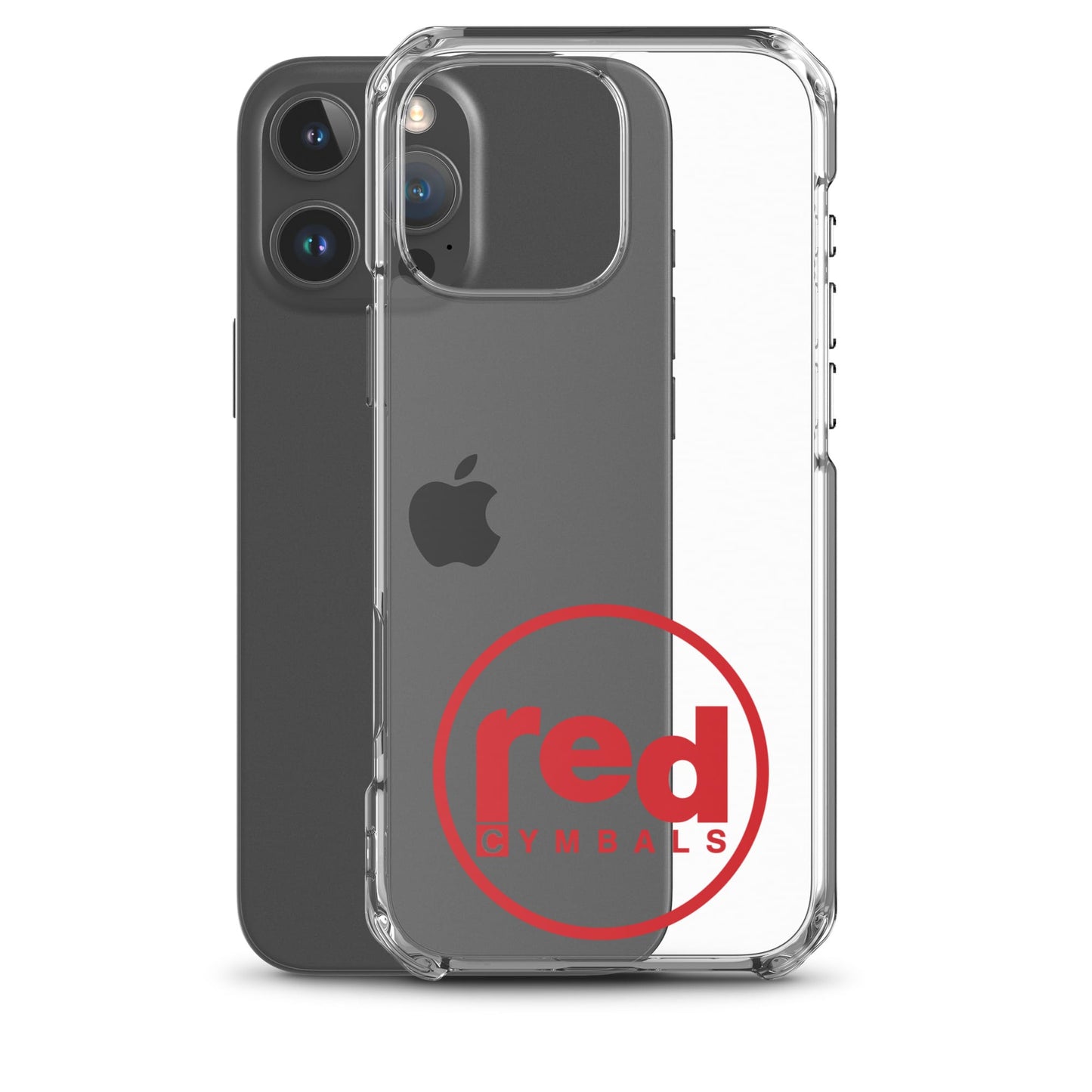 Red Cymbals  Mobile Phone Case Clear Case for iPhone® Clear Case for iPhone®