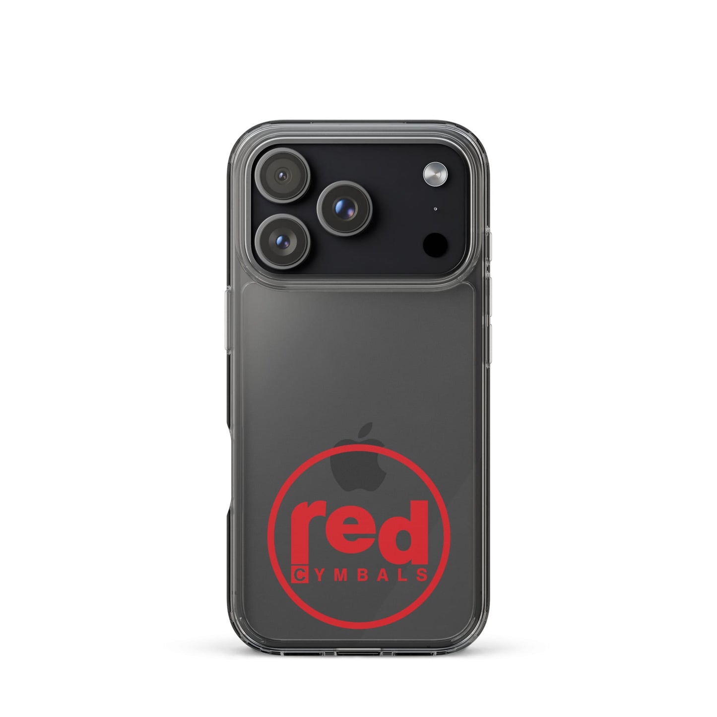 Red Cymbals  Clear Case for iPhone® Clear Case for iPhone®