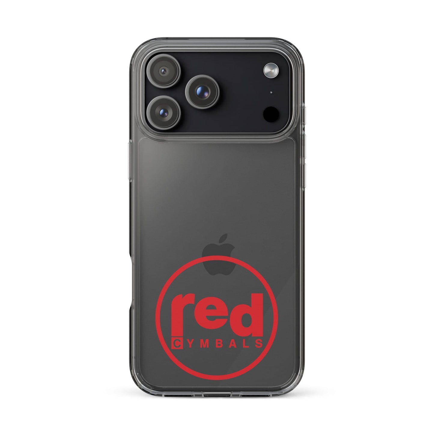 Red Cymbals  Clear Case for iPhone® Clear Case for iPhone®