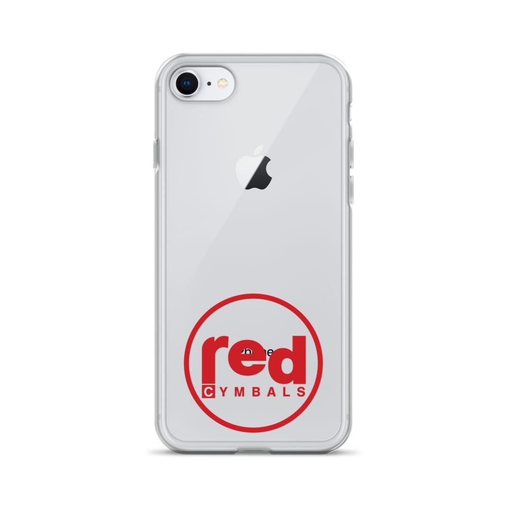 Red Cymbals  Clear Case for iPhone® Clear Case for iPhone®