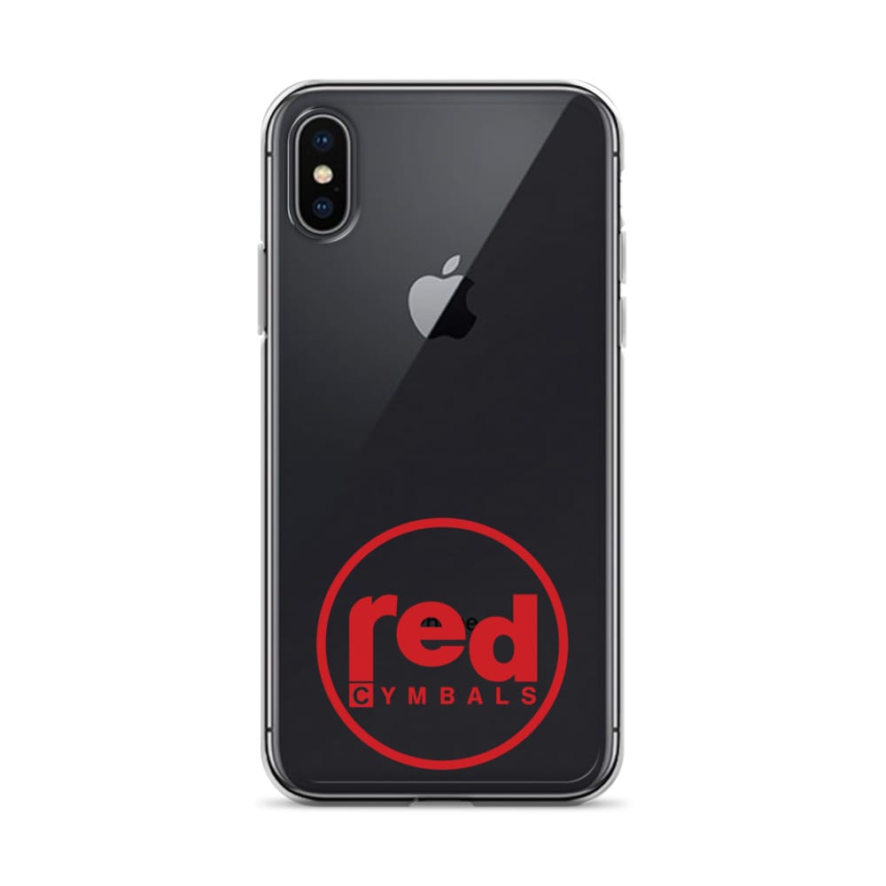 Red Cymbals  Clear Case for iPhone® Clear Case for iPhone®