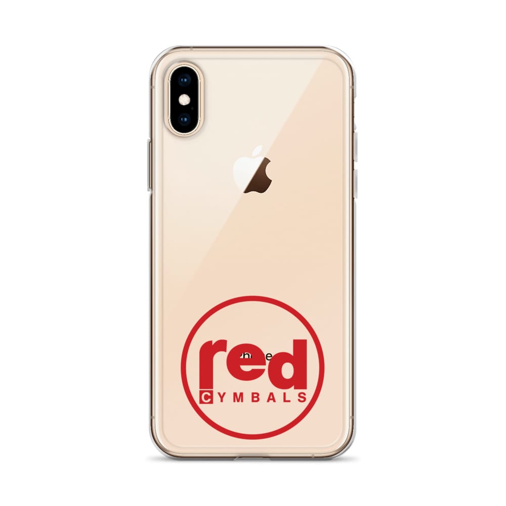Red Cymbals  Clear Case for iPhone® Clear Case for iPhone®
