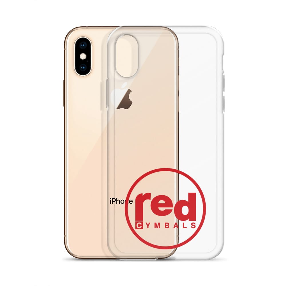 Red Cymbals  Clear Case for iPhone® Clear Case for iPhone®